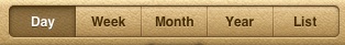 iPad-Calendar-Day-Week-Month-Year-List-tabs