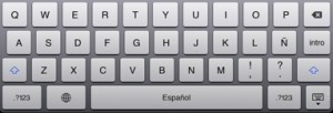 iPad-keyboard-spanish