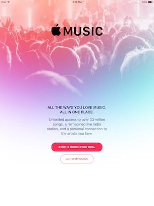 apple music 3 month free trial